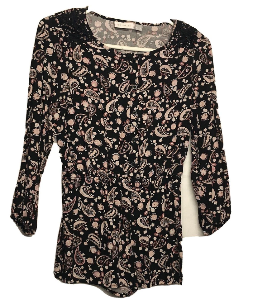 Vestido patinador manga larga cachemir The Children's Place niñas talla Grande M. 7/8 Foto 2 de 4