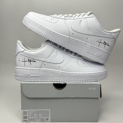 Nike Air Force 1 Low '07 White  Travis Scott/Cactus Jack Utopia  Men s 12 New