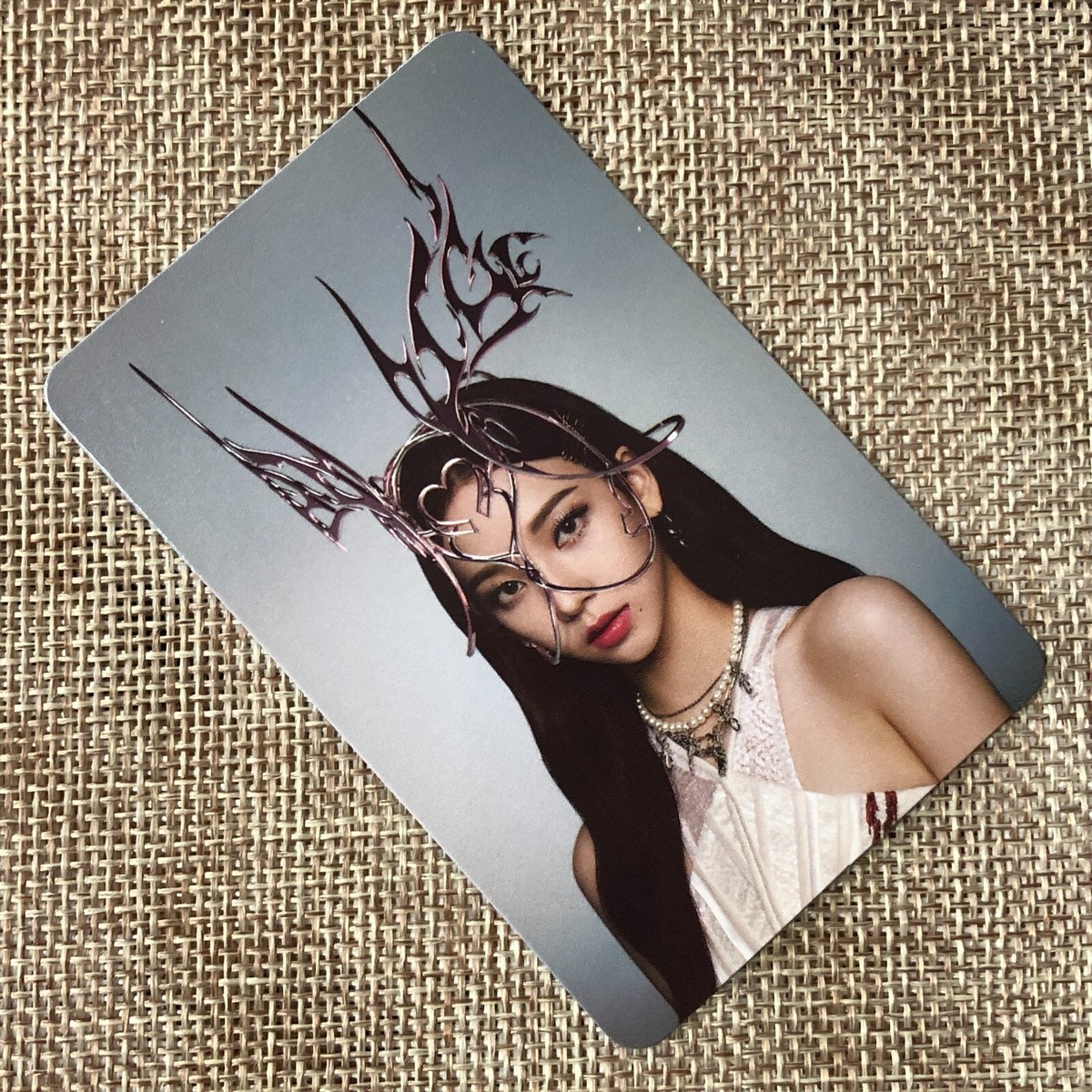 AESPA KARINA [ SAVAGE ] Official Photocard, P.O.S Ver. / New