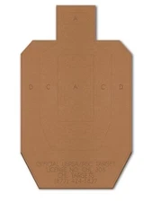 USPSA/IPSC (CB) (Torso) (Cardboard) (60 Target Pack)