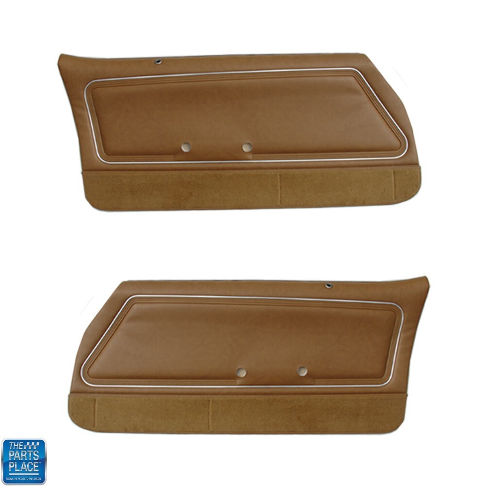 1978-1981 Pontiac Firebird Deluxe Front Door Panels - Camel Pre