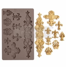Re-Design with Prima Mould - Fleur De Lis
