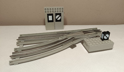 LEGO 12V Schienen Weiche 4707pb01 Remote Control Train track switch point left