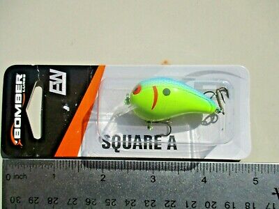 NEW* OXBOW BREAM 1/4oz Bomber SQUARE A CRANKBAIT Bass Fishing Lures Crank  Baits 