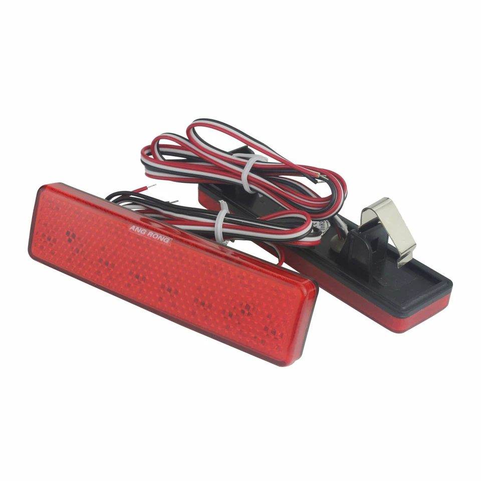 Rouge LED arrière réflecteur pare-chocs 7700353184 à Vauxhall Opel Vivaro Movano - Photo 4/4