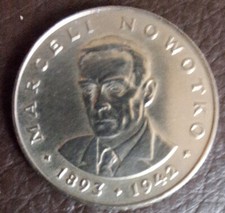 Polen 20 Zl. 1975.  M.Nowotko