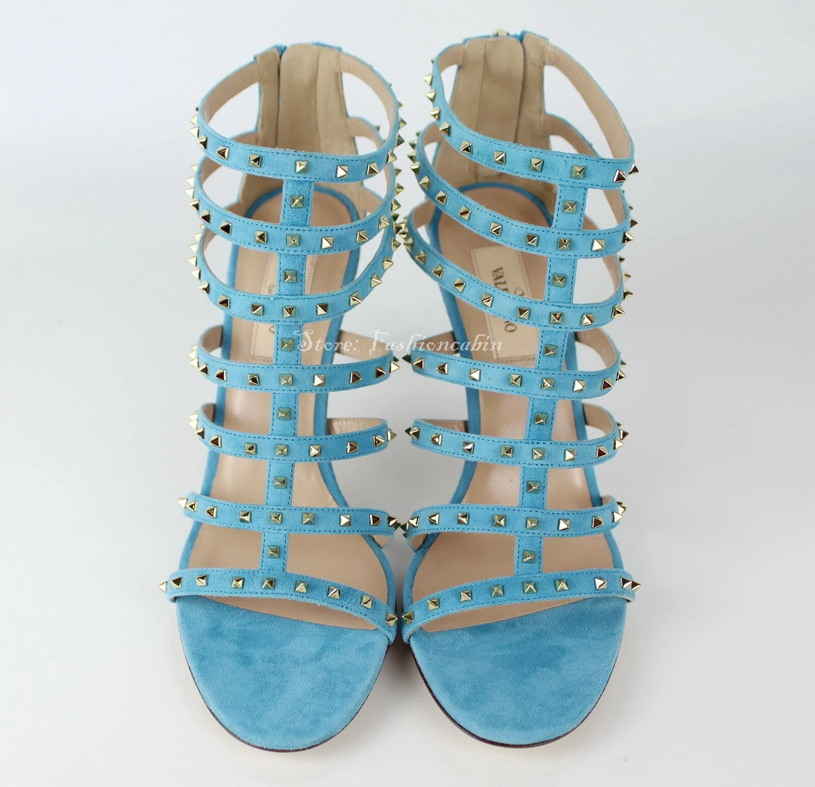 NUOVI sandali Rockstud scamosciati VALENTINO GARAVANI feste matrimoni e vacanze 39 euro