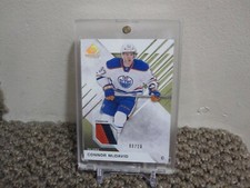 2016-17 SP Game Used Gold Spectrum #50 Connor McDavid PATCH/10 3 CLR Patch