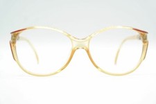 Vintage Viennaline 1231 30 Brown Red Oval Glasses Eyeglass Frame NOS