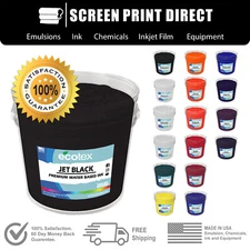 Ecotex® Water Based Ink For Screen Printing  - 17 Color / All Sizes