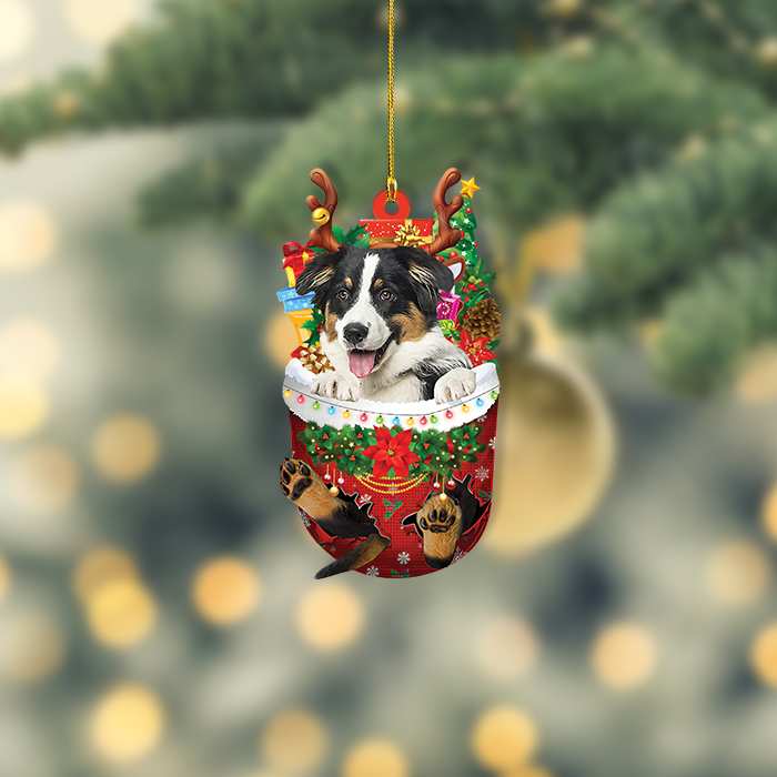 Red Australian Shepherd Ornaments Red Merle Australian Shepherd