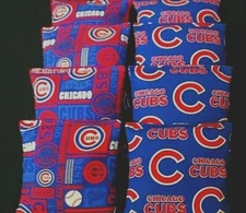 CHICAGO CUBS Cornhole Bean Bags 8 ACA Regulation Toss Bags MLB Fans Gift