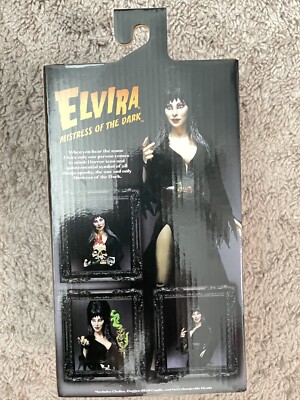 Neca Elvira Mistress of the Dark 8 In Clothed Action Figure New | eBay