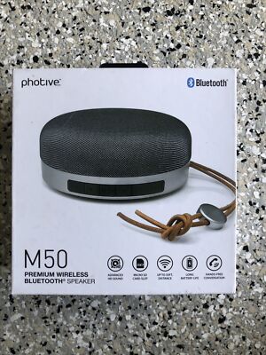 PHOTIVE M50 PREMIUM WIRELESS BLUETOOTH SPEAKER NEW