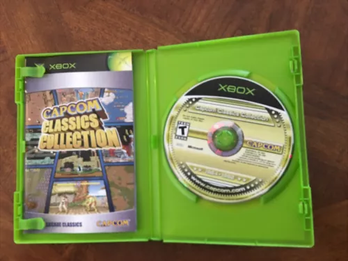 Capcom Classics Collection:Vol.1 (Microsoft Xbox, 2005, T) Disc, Manual & Case! - Picture 3 of 6