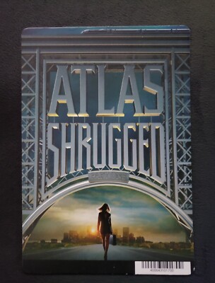BLOCKBUSTER Movie Backer Card 8'' x 5.5'' ATLAS SHRUGGED - Part One - PRISTINE