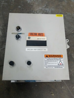 USED General Electric CR309B182** Reversing Motor Starter NEMA Size 0 120V Coil