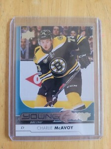 2017-18 Upper Deck Young Guns Hockey #242 Charlie McAvoy ROOKIE RC