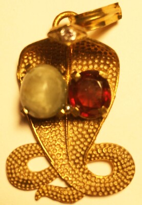 Kaal Sarp Dosh Nivarn Pendant - Kal Sarp Locket L-1.9''
