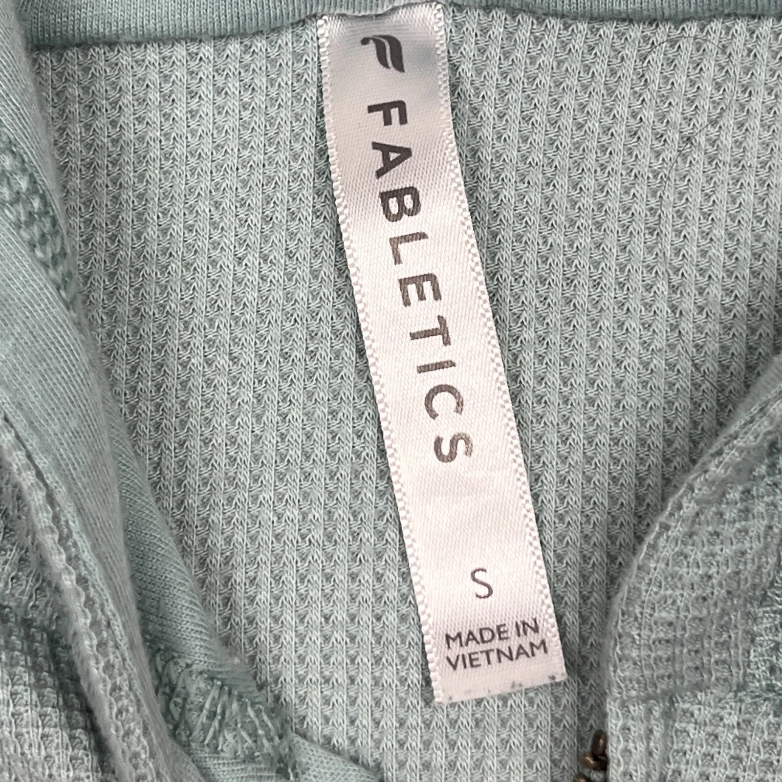 fabletics zip athletic athleisure running jogging jacket