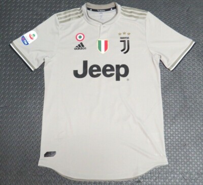2018-19 Alex Sandro Juventus Match Used Worn Serie A Soccer Shirt! Game  Jersey
