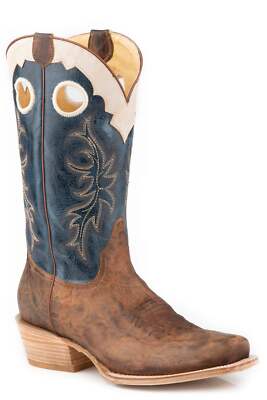 Roper Men's Ride Em' Cutter Boot 09-020-7127-8499 | eBay