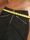 Junior’s Woman’s EMO Club Black Net Zipper Casual pant Elastic Ankle S/M Fashon — photo 3