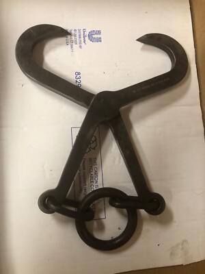 Vintage Iron Ice Hook--14''--1/2'' Iron --Dr. Trump