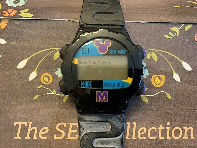 how to set time on disney digital watch