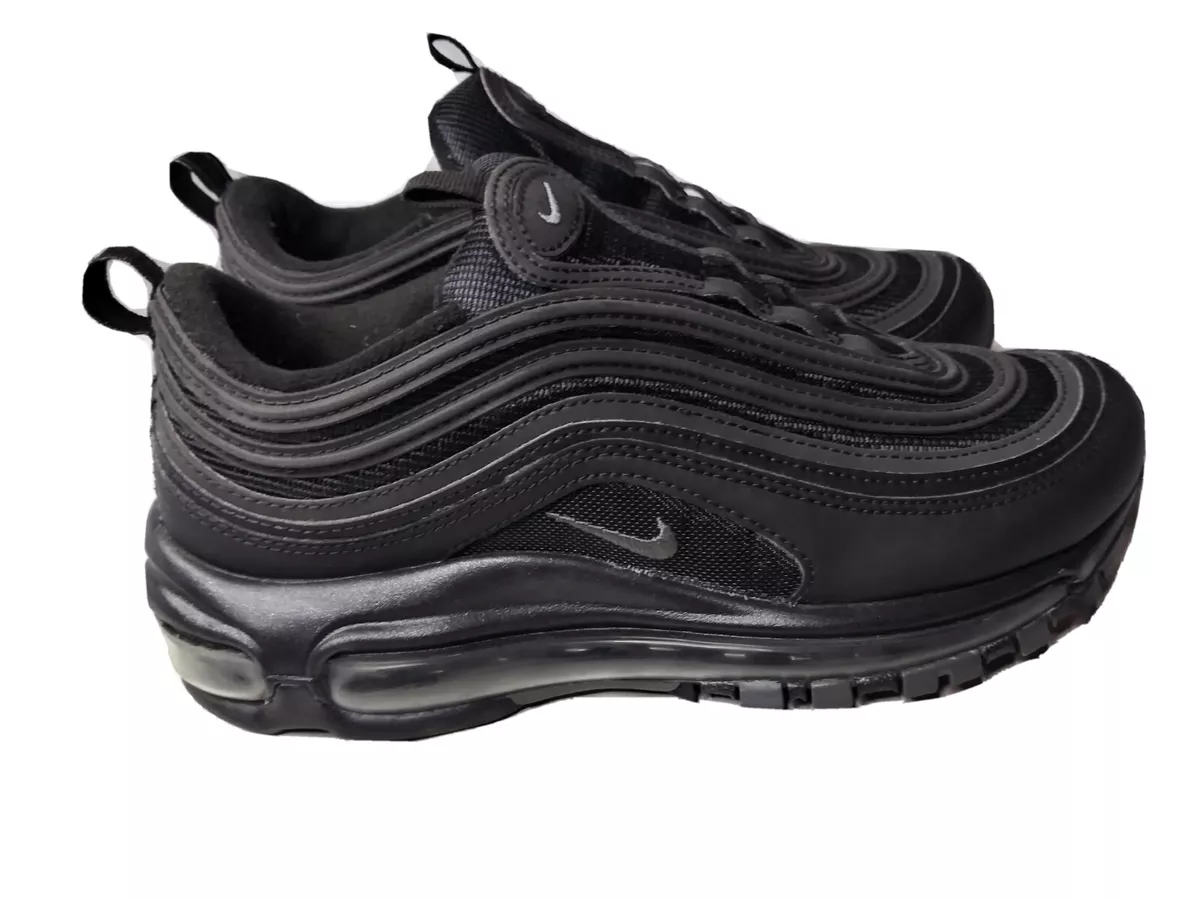 Women s Size 7 Nike Air Max 97 Black Dark Grey 921733 001 Good Preowned