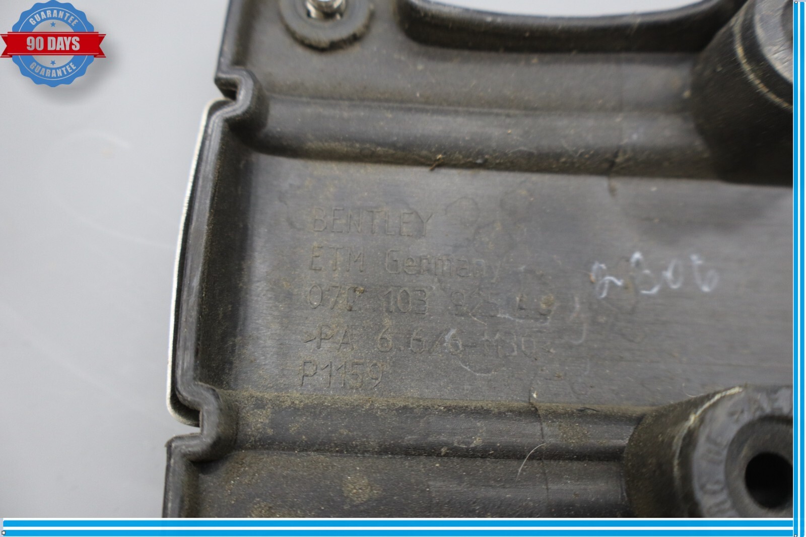06-12 Bentley Continental GTC Flying Spur Top Center Engine Cover Plate Oem