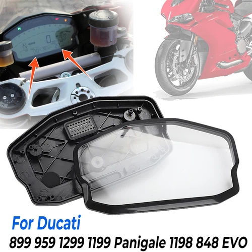 Coperchio cruscotto strumentazione speedmetro custodia per DUCATI 899 959 1299 1199 Panigale - Foto 1 di 8