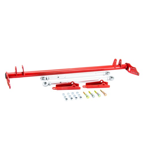 Red Front Traction Bar For 92-00 Honda Civic B16 B18 B20 EK EG - Picture 1 of 11
