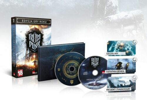 FROSTPUNK GOTY VICTORIAN EDITION PC DVD ENGLISH NEW 3xDLC SOUNDTRACK ARTBOOK - Picture 1 of 1
