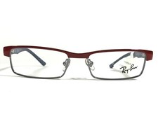 Ray-Ban RB1032 4016 Kids Eyeglasses Frames Blue Red Silver Rectangular 47-15-125