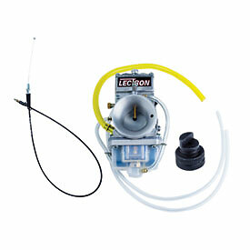 Lectron Adjustable Power Jet Carburetor Kit +3'' Cable