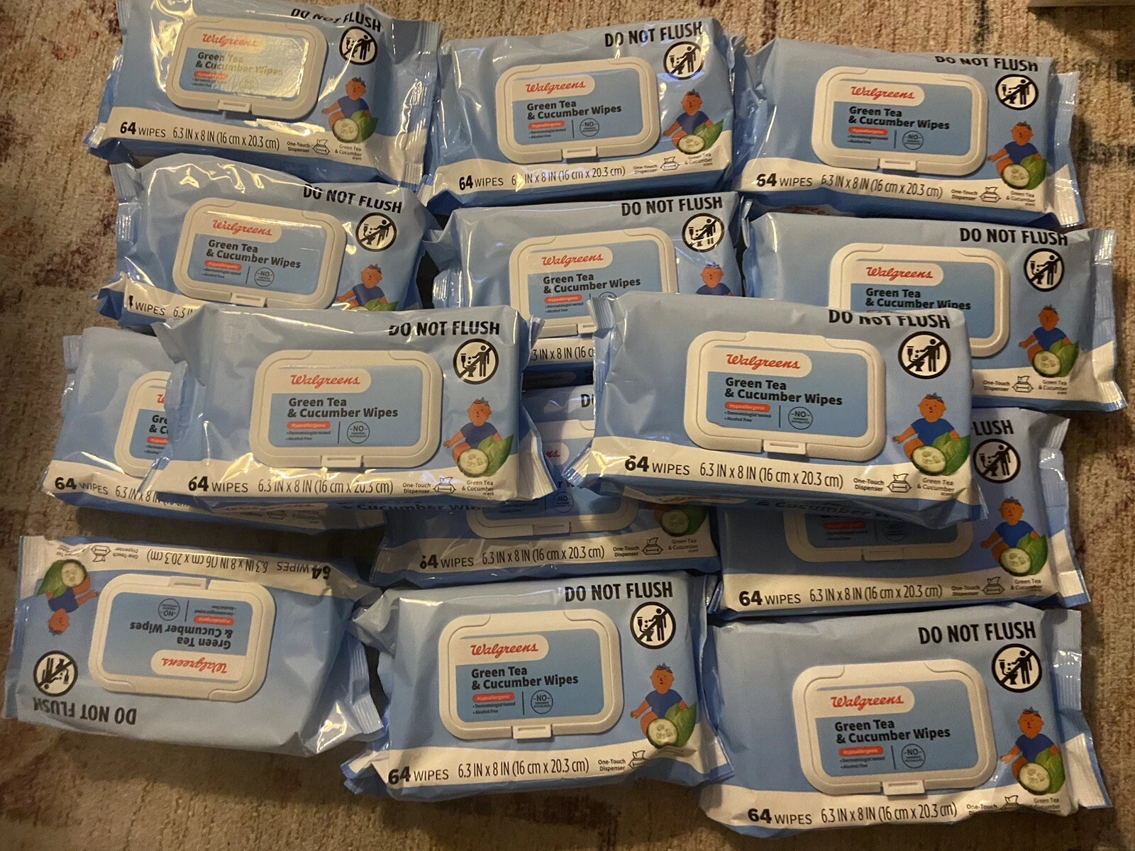 Walgreens Green Tea & Cucumber 15 pk