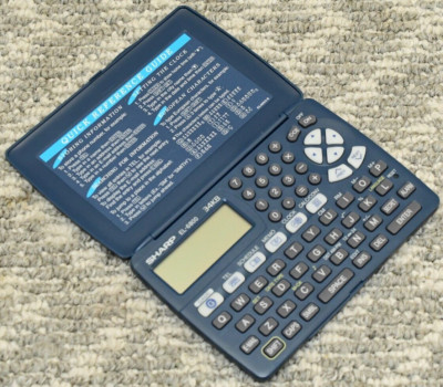 Vintage Sharp Electronics Memo Master Organizer EL-6800 - Needs Battery