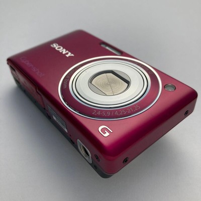 Sony Cyber-Shot DSC-W380 Digital Camera 14.1MP CCD Vintage Pink