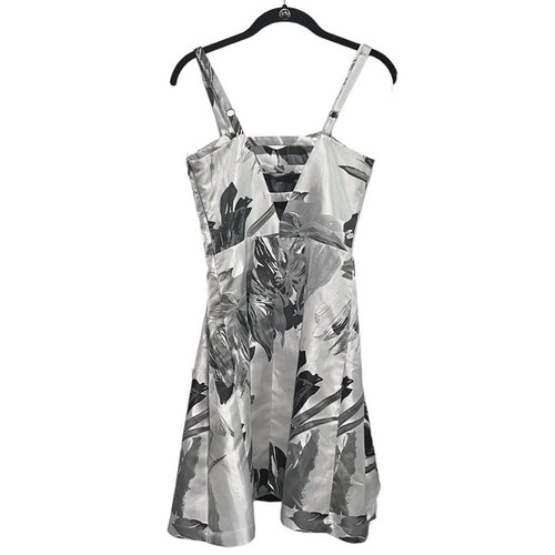 YOANA BARASCHI BLUE Amazoni Dress, Mini Grey, New with Tags, Retails $394 - Picture 2 of 4