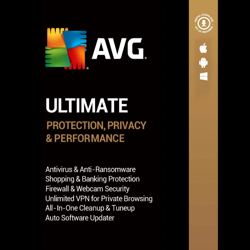AVG Ultimate 3Years 10Device (Windows/Mac OS/Android/iOS)