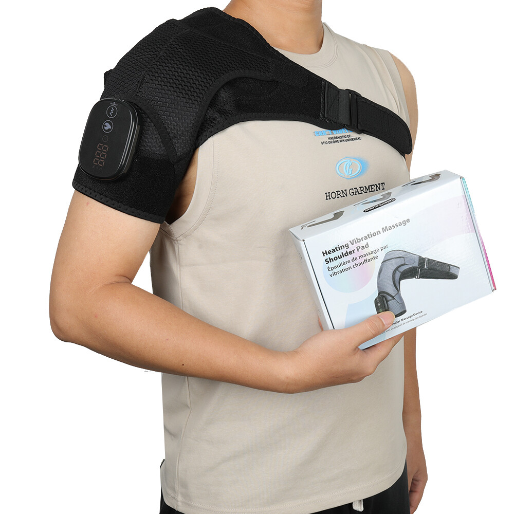 Electric Heated Shoulder Massager Brace Vibration Therapy Joint Rotator Cuff | eBay Electric Heated Shoulder Massager Brace Vibration Therapy Joint Rotator Cuff | eBay