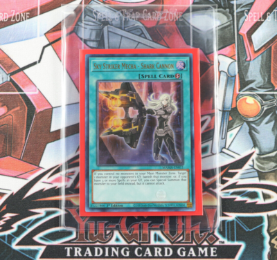 yugioh cannon spell card YuGiOh Spell Card Sky Striker Mecha - Shark Cannon MAMA-EN011 1st Ed Ultra  Rare