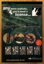 2001 Workshop One Sixth Print Ad/Poster Military WWII Accessories Toy Figure Art