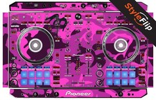 Pioneer DDJ-SR Skin Camo Pink Protective Decal StyleFlip Skins