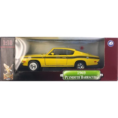 ROAD LEGENDS 1969 PLYMOUTH BARRACUDA BRIGHT GREEN 1:18 SCALE! | eBay