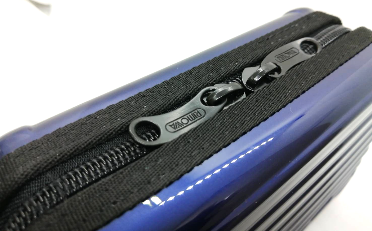 Rimowa Thai Airways First Class Travel Pouch Hard Case Blue Red