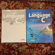 abeka 6th grade Language C student work-text ...
