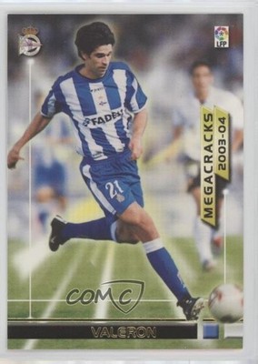 2003-04 Panini Megafichas La Liga Megacracks Juan Carlos Valeron Rookie RC 0e4q