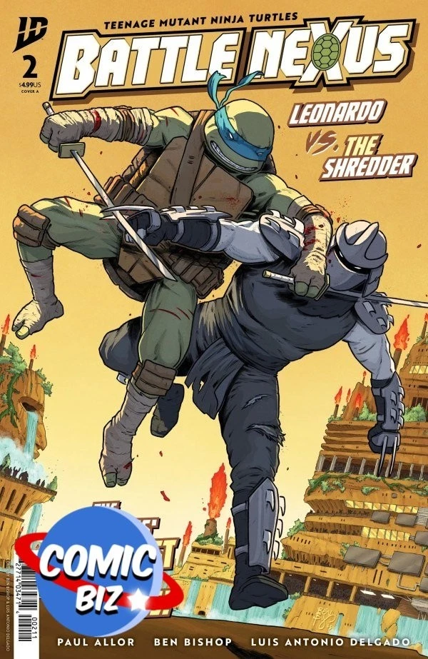 Nuova inserzioneTEENAGE MUTANT NINJA TURTLES: BATTLE NEXUS #2 (2026) 1ST PRINTING MAIN COVER IDW